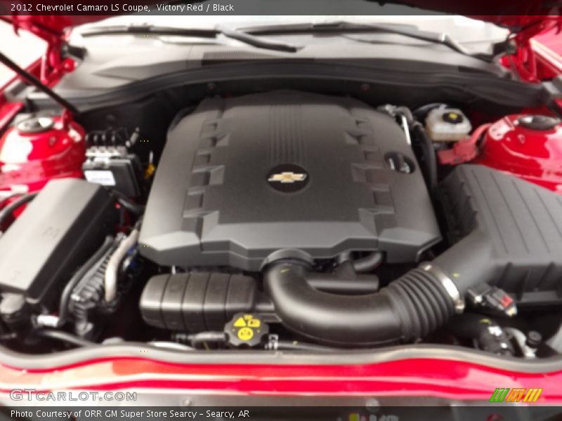 Victory Red / Black 2012 Chevrolet Camaro LS Coupe