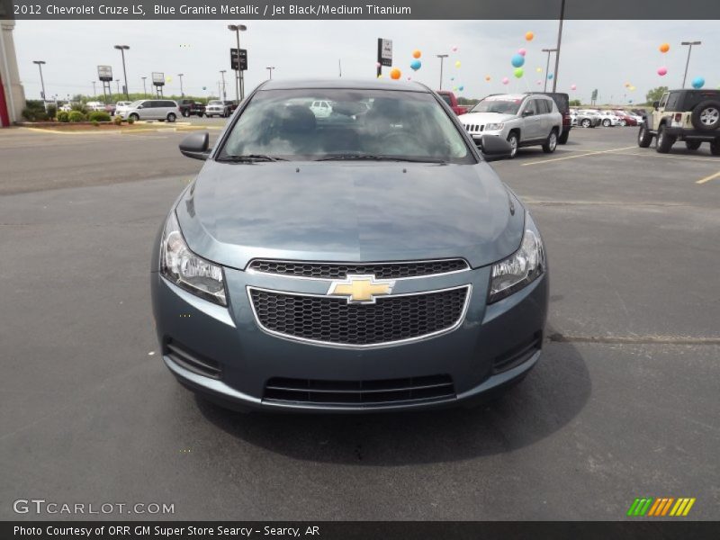 Blue Granite Metallic / Jet Black/Medium Titanium 2012 Chevrolet Cruze LS
