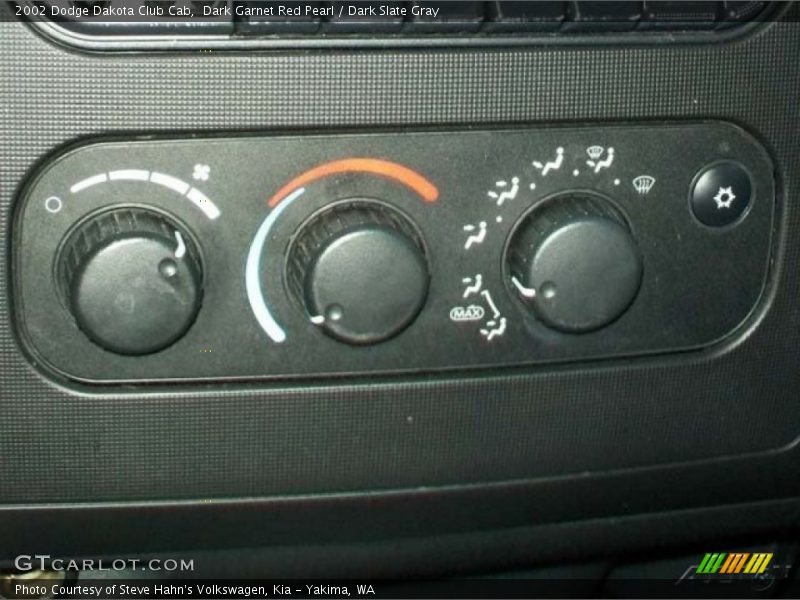 Dark Garnet Red Pearl / Dark Slate Gray 2002 Dodge Dakota Club Cab