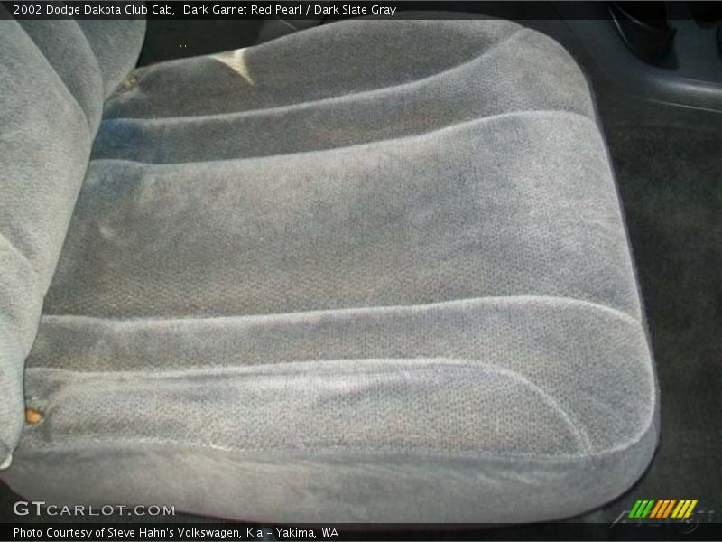 Dark Garnet Red Pearl / Dark Slate Gray 2002 Dodge Dakota Club Cab