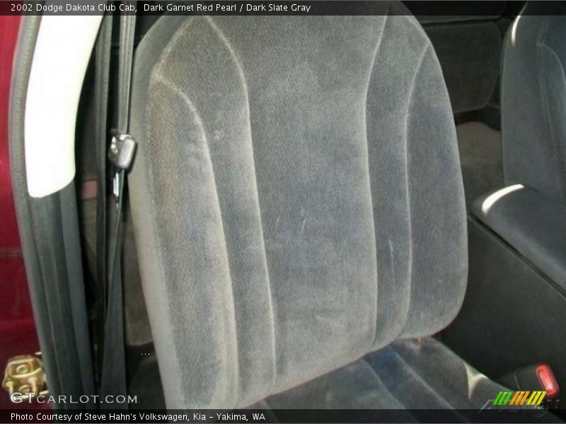 Dark Garnet Red Pearl / Dark Slate Gray 2002 Dodge Dakota Club Cab