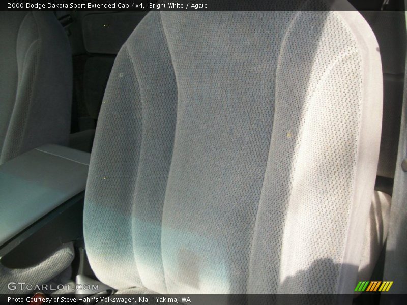 Bright White / Agate 2000 Dodge Dakota Sport Extended Cab 4x4