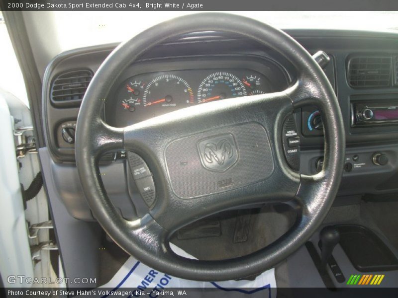  2000 Dakota Sport Extended Cab 4x4 Steering Wheel