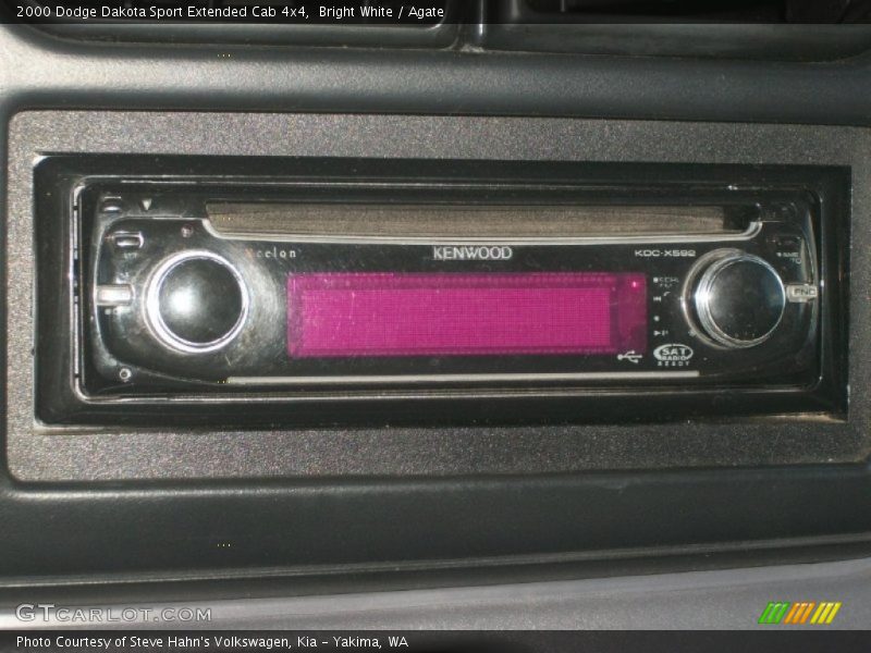 Bright White / Agate 2000 Dodge Dakota Sport Extended Cab 4x4