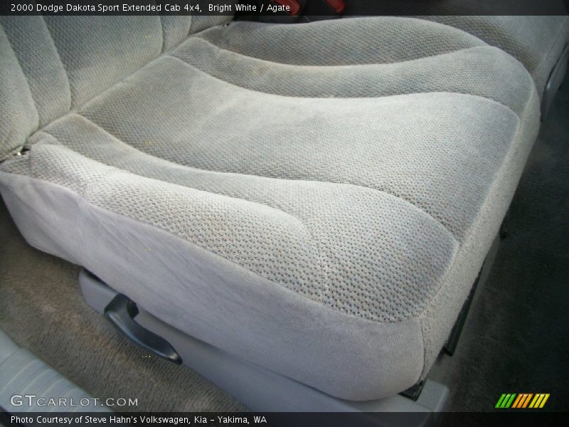 Bright White / Agate 2000 Dodge Dakota Sport Extended Cab 4x4