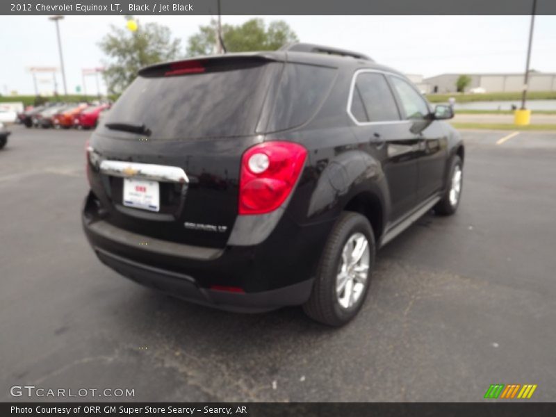 Black / Jet Black 2012 Chevrolet Equinox LT