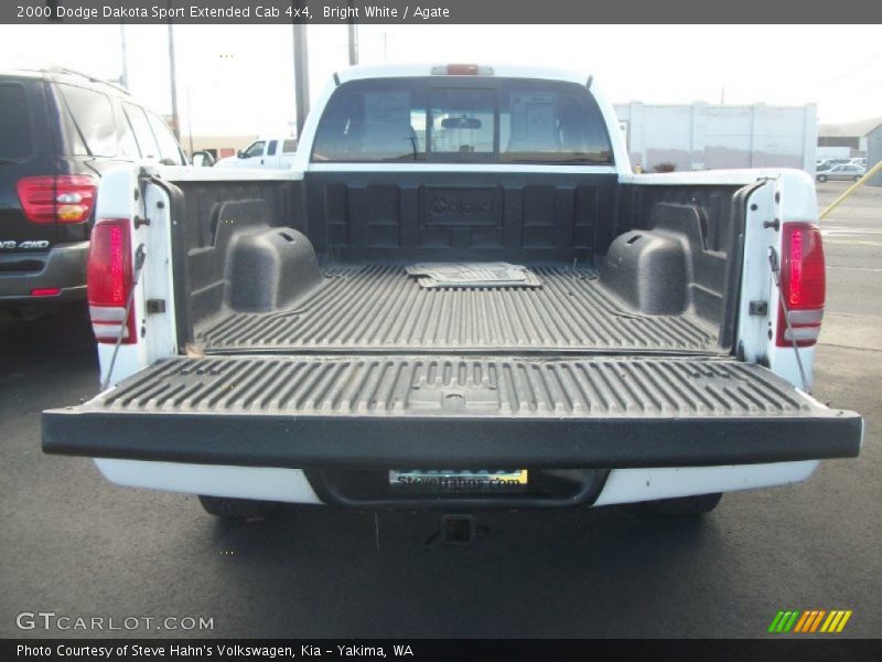 Bright White / Agate 2000 Dodge Dakota Sport Extended Cab 4x4