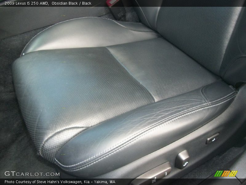 Obsidian Black / Black 2009 Lexus IS 250 AWD