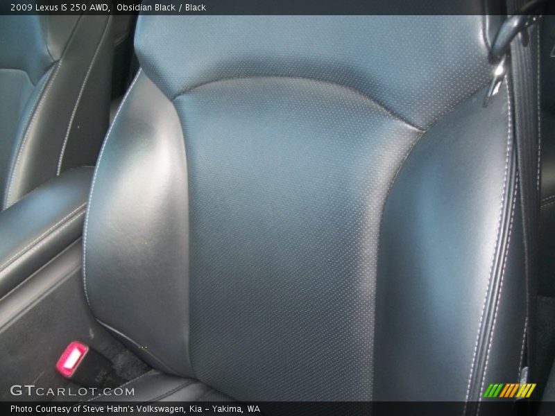 Obsidian Black / Black 2009 Lexus IS 250 AWD