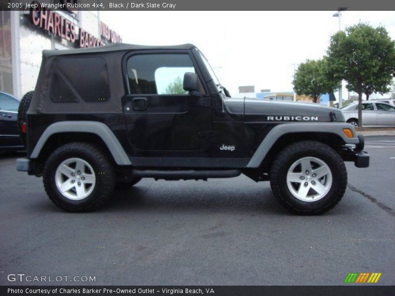 Black / Dark Slate Gray 2005 Jeep Wrangler Rubicon 4x4