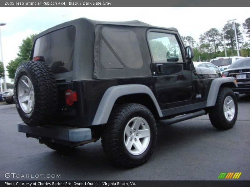 Black / Dark Slate Gray 2005 Jeep Wrangler Rubicon 4x4