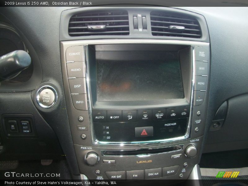 Obsidian Black / Black 2009 Lexus IS 250 AWD