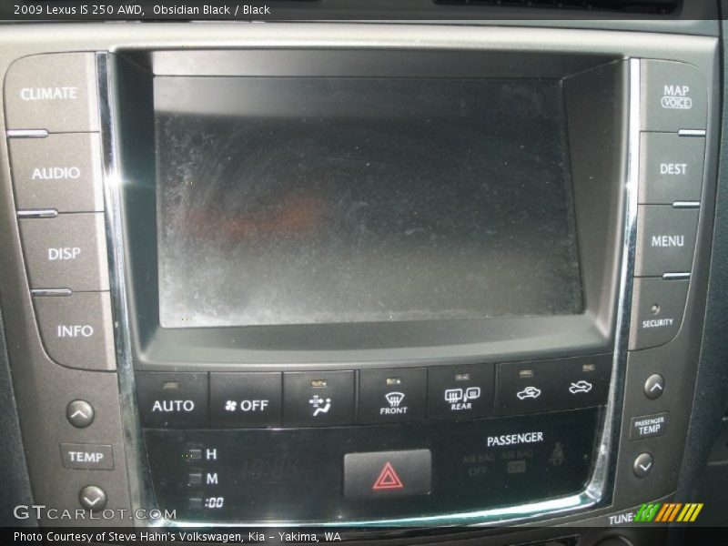 Obsidian Black / Black 2009 Lexus IS 250 AWD