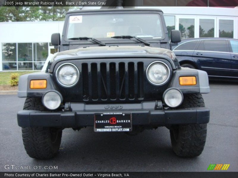 Black / Dark Slate Gray 2005 Jeep Wrangler Rubicon 4x4