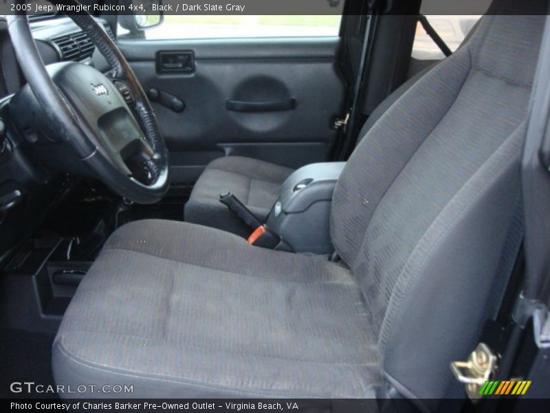 Black / Dark Slate Gray 2005 Jeep Wrangler Rubicon 4x4