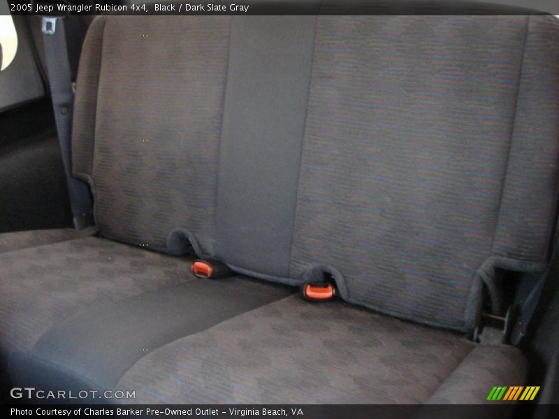 Black / Dark Slate Gray 2005 Jeep Wrangler Rubicon 4x4