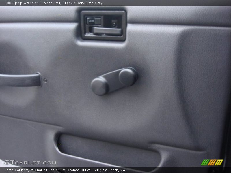 Black / Dark Slate Gray 2005 Jeep Wrangler Rubicon 4x4