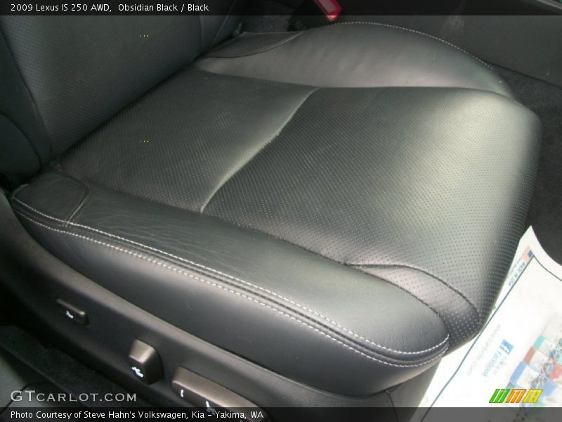 Obsidian Black / Black 2009 Lexus IS 250 AWD