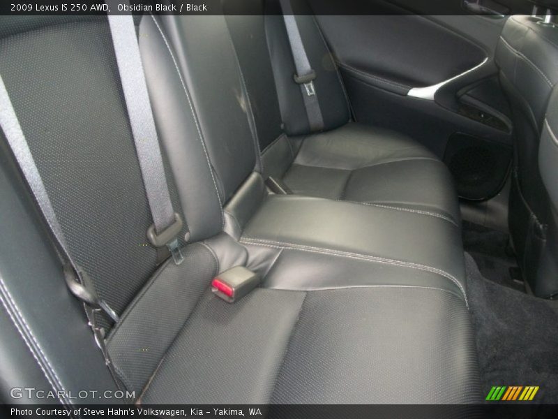 Obsidian Black / Black 2009 Lexus IS 250 AWD