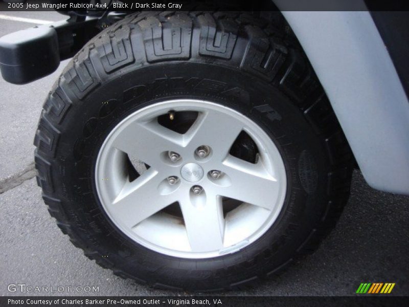 Black / Dark Slate Gray 2005 Jeep Wrangler Rubicon 4x4