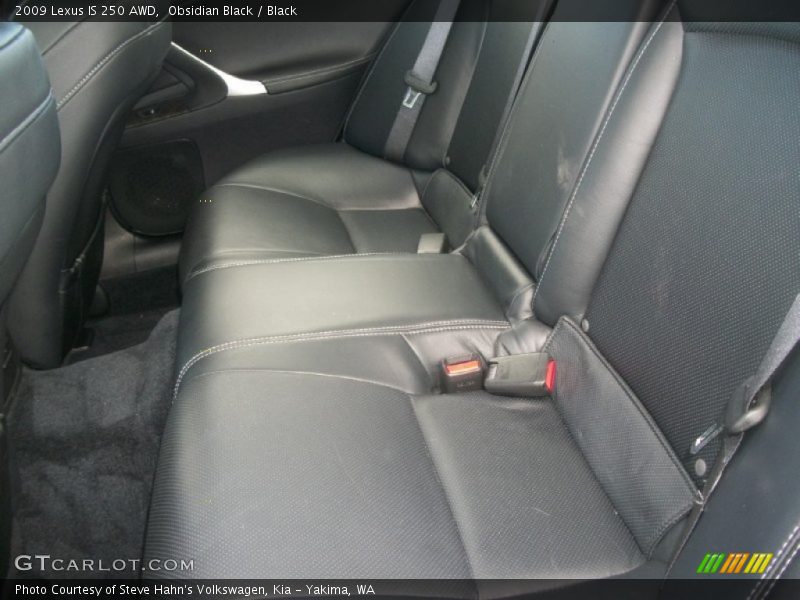 Obsidian Black / Black 2009 Lexus IS 250 AWD