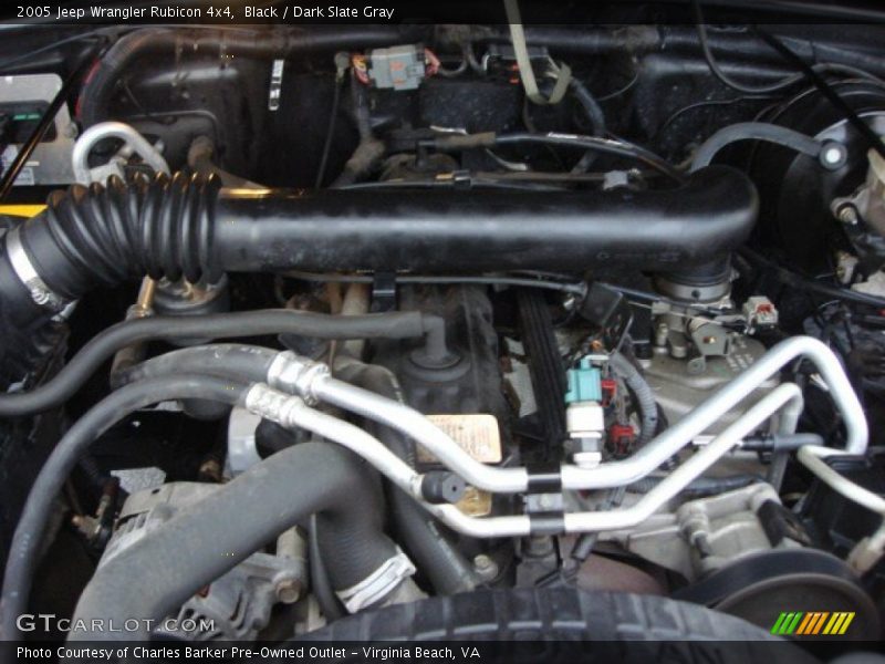 Black / Dark Slate Gray 2005 Jeep Wrangler Rubicon 4x4