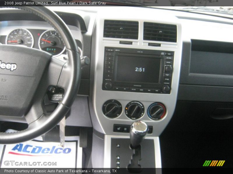 Surf Blue Pearl / Dark Slate Gray 2008 Jeep Patriot Limited