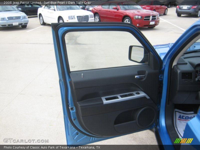 Surf Blue Pearl / Dark Slate Gray 2008 Jeep Patriot Limited