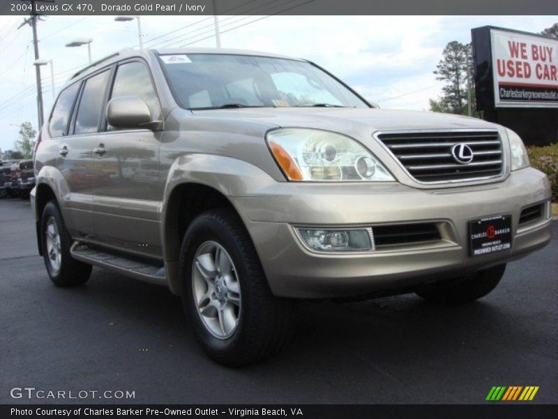 Dorado Gold Pearl / Ivory 2004 Lexus GX 470