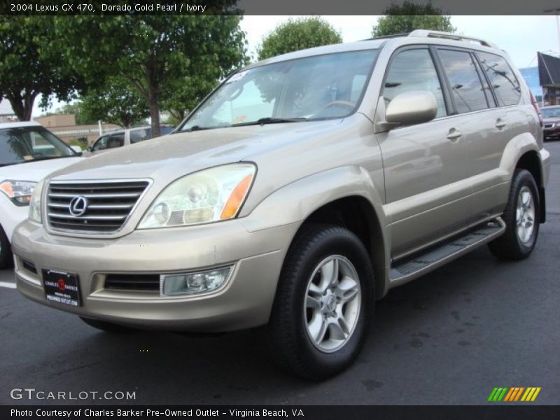 Dorado Gold Pearl / Ivory 2004 Lexus GX 470