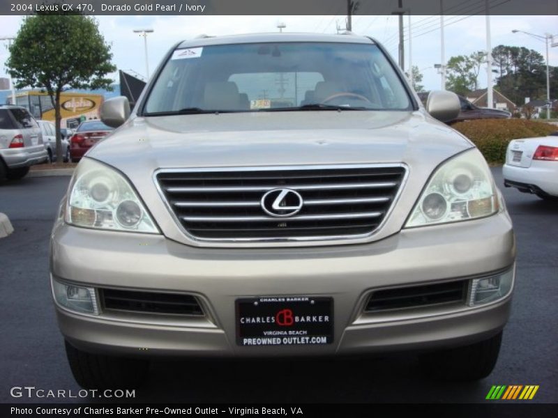 Dorado Gold Pearl / Ivory 2004 Lexus GX 470