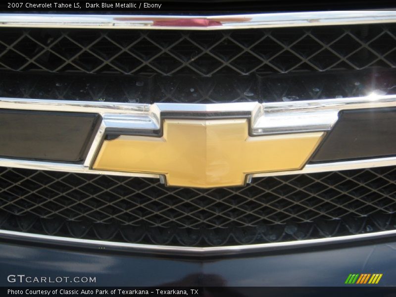 Dark Blue Metallic / Ebony 2007 Chevrolet Tahoe LS
