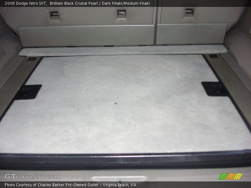 Brilliant Black Crystal Pearl / Dark Khaki/Medium Khaki 2008 Dodge Nitro SXT