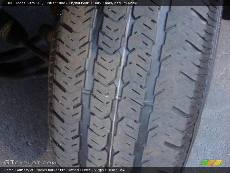 Brilliant Black Crystal Pearl / Dark Khaki/Medium Khaki 2008 Dodge Nitro SXT