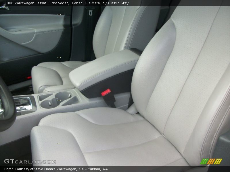 Cobalt Blue Metallic / Classic Gray 2008 Volkswagen Passat Turbo Sedan