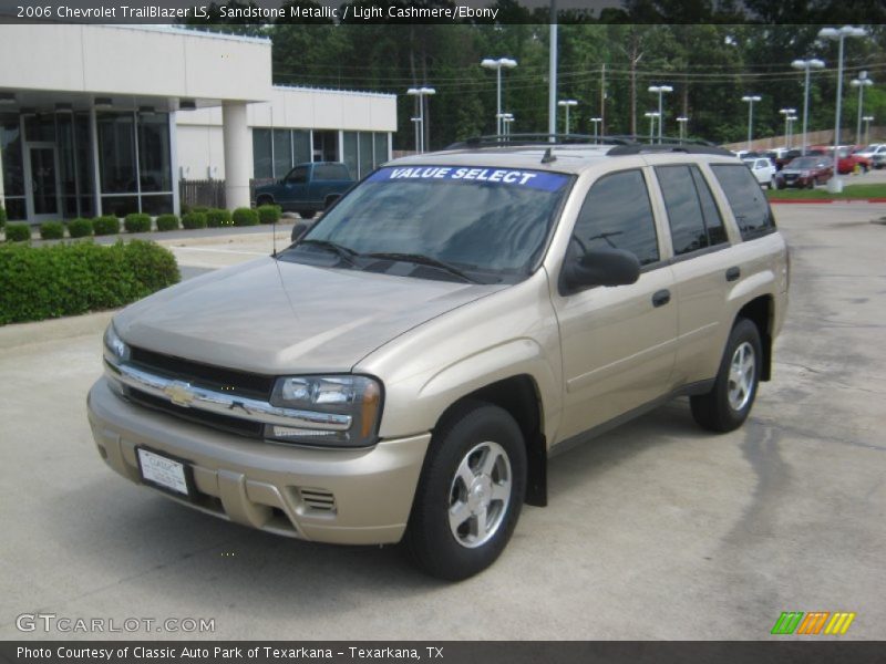 Sandstone Metallic / Light Cashmere/Ebony 2006 Chevrolet TrailBlazer LS