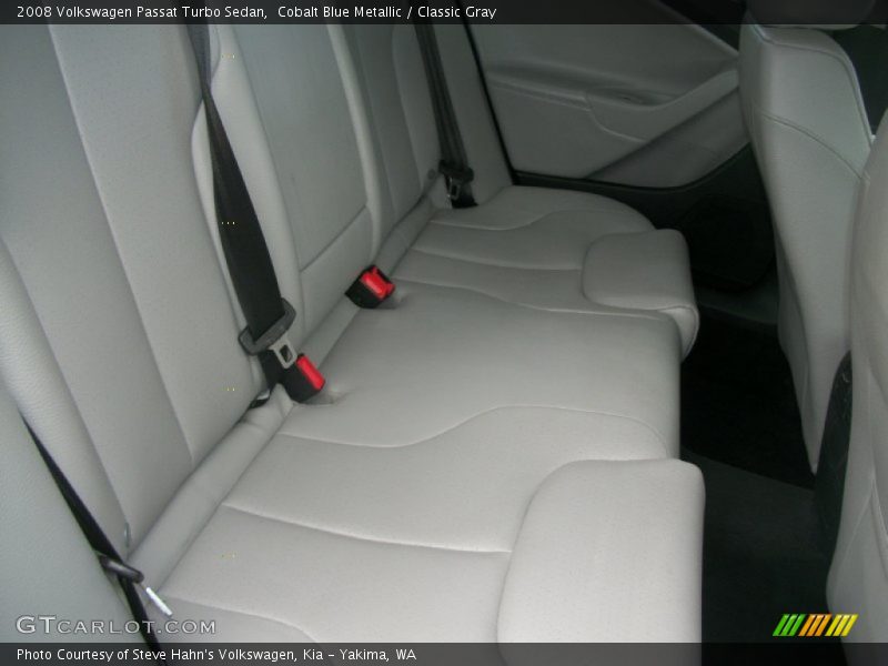Cobalt Blue Metallic / Classic Gray 2008 Volkswagen Passat Turbo Sedan