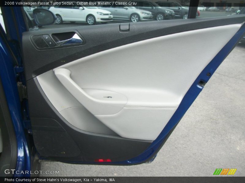Cobalt Blue Metallic / Classic Gray 2008 Volkswagen Passat Turbo Sedan