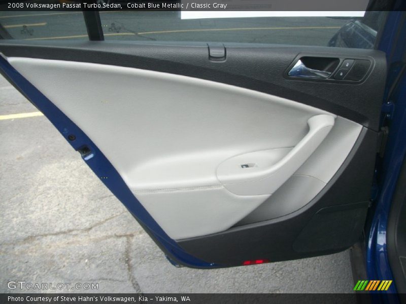 Cobalt Blue Metallic / Classic Gray 2008 Volkswagen Passat Turbo Sedan