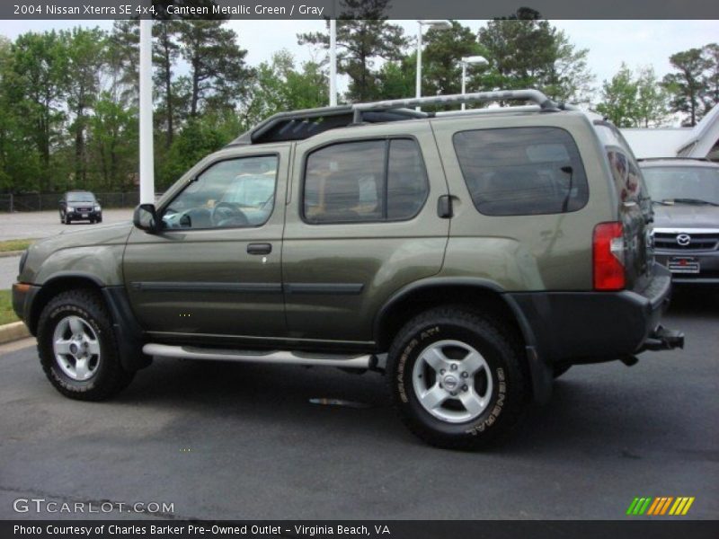 Canteen Metallic Green / Gray 2004 Nissan Xterra SE 4x4