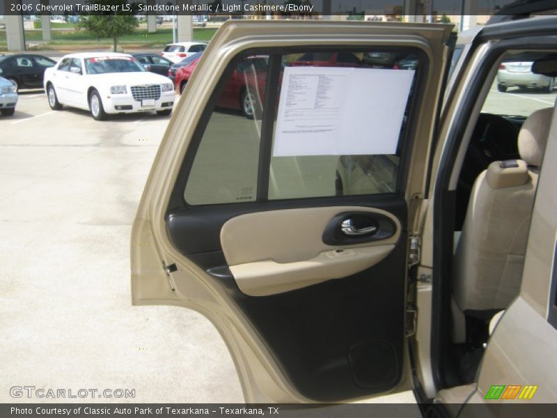 Sandstone Metallic / Light Cashmere/Ebony 2006 Chevrolet TrailBlazer LS