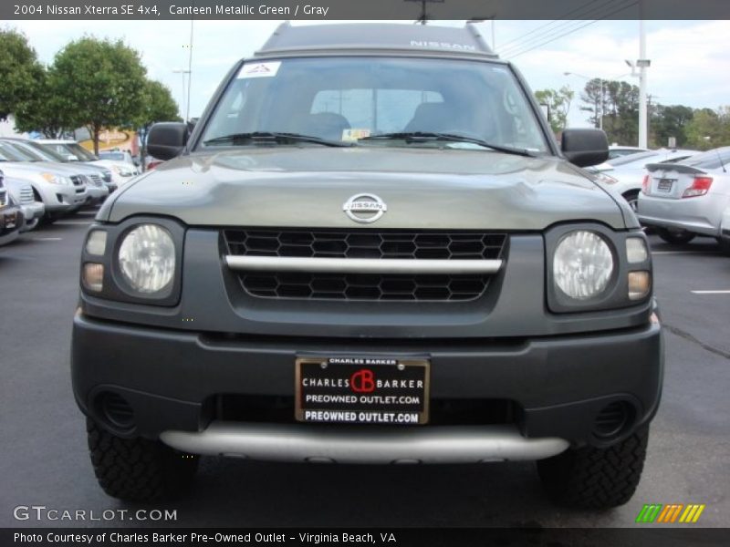 Canteen Metallic Green / Gray 2004 Nissan Xterra SE 4x4