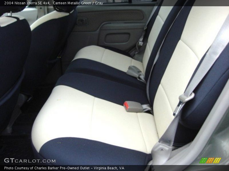 Canteen Metallic Green / Gray 2004 Nissan Xterra SE 4x4