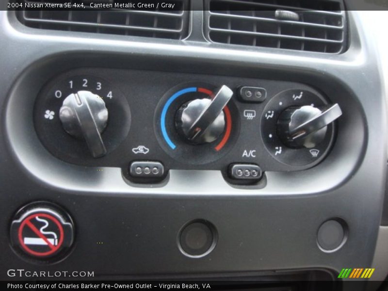 Canteen Metallic Green / Gray 2004 Nissan Xterra SE 4x4