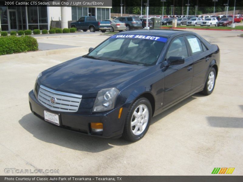 Blue Chip / Light Gray/Ebony 2006 Cadillac CTS Sedan