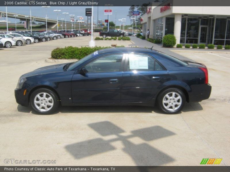 Blue Chip / Light Gray/Ebony 2006 Cadillac CTS Sedan