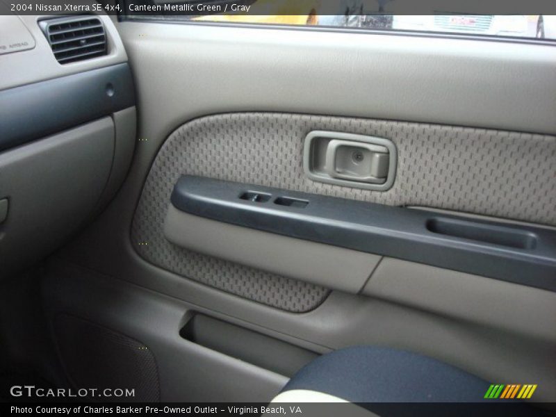 Canteen Metallic Green / Gray 2004 Nissan Xterra SE 4x4