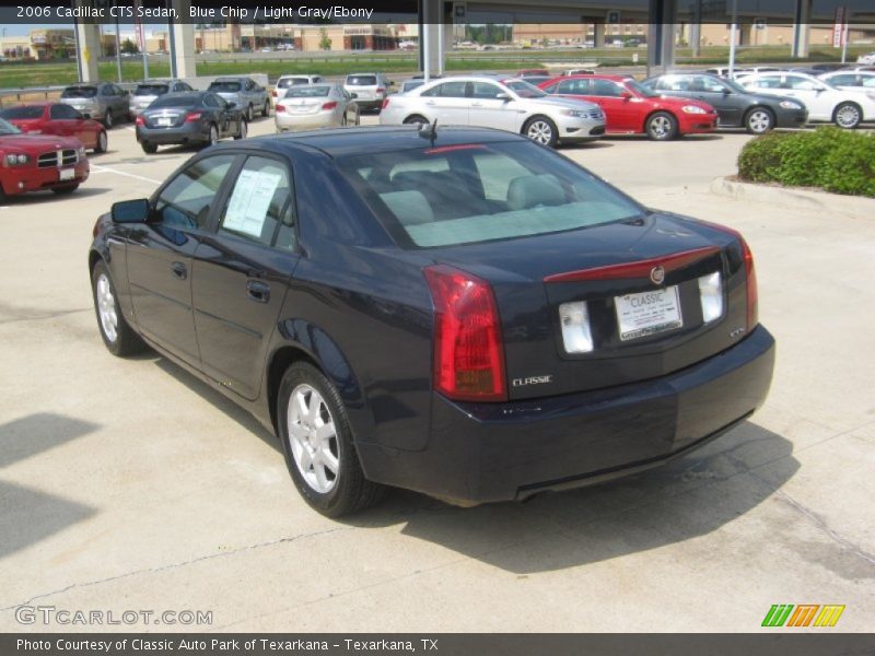 Blue Chip / Light Gray/Ebony 2006 Cadillac CTS Sedan