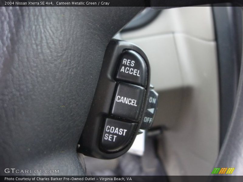 Canteen Metallic Green / Gray 2004 Nissan Xterra SE 4x4