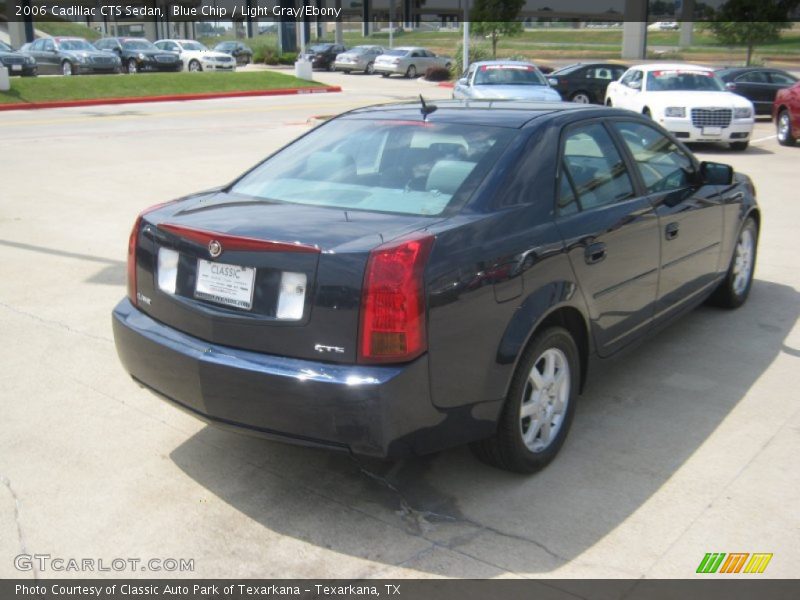 Blue Chip / Light Gray/Ebony 2006 Cadillac CTS Sedan